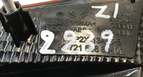 9672155880 Piloto Trasero Izquierdo Interior para CITROEN C4 BERLINA Toni 556894 - Imagen 2 de 10