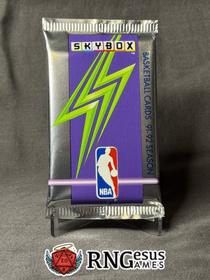 1991-92 NBA Skybox -Basketball - Factory Sealed Pack