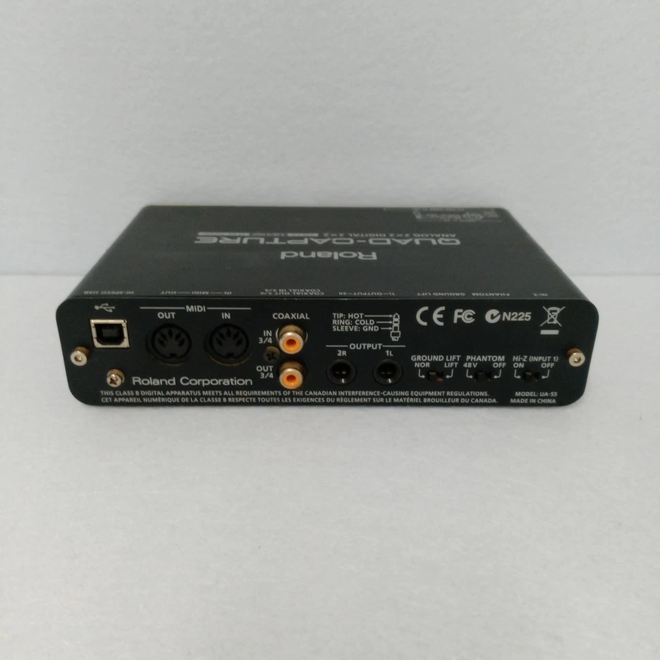 Roland UA55 Quad-Capture USB 2.0 (Non Testata) - Immagine 4 di 4