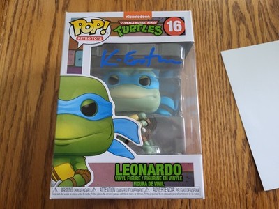 Funko Pop! TMNT: Leonardo - Retro Toys #16 - Signed by K. Eastman