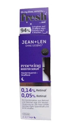 Jean&Len Renewing Booster Serum * Hauterneuernd und Straffend - 30ml
