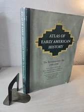 Atlas of Early American History The Revolutionary Era 1760-1790 HCDJ 1976 Maps
