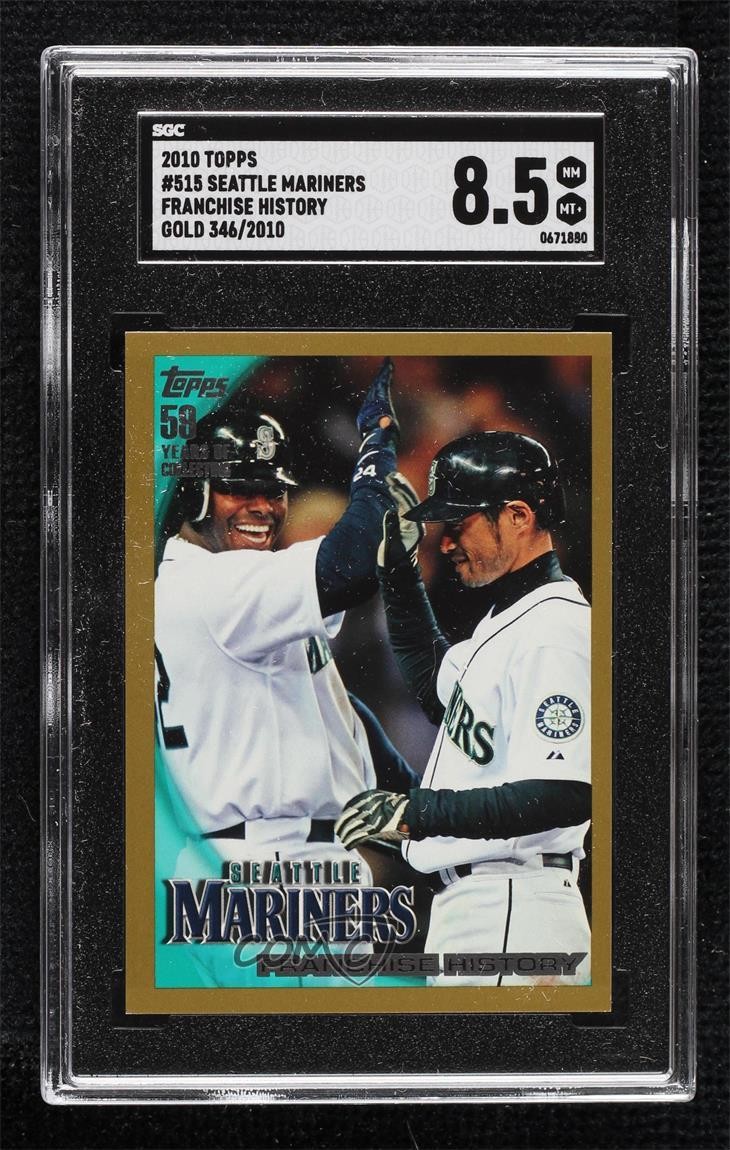 2010 Topps Franchise History Gold /2010 Ichiro Suzuki Seattle Mariners HOF 13u1