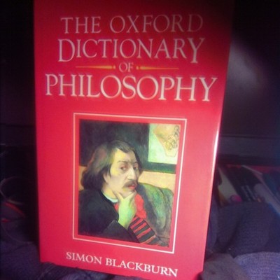 OXFORD DICTIONARY OF PHIOSOPHY:Vintage Oxford HB,DJ PRISTINE GIFT NEW See Photos