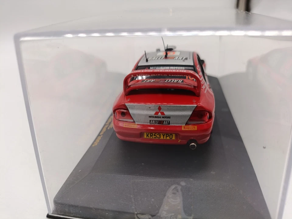 Mitsubishi Lancer Evo 05 Rally Italia 2005 #10 Galli 1/43 Ixo Models §§ - Immagine 4 di 4