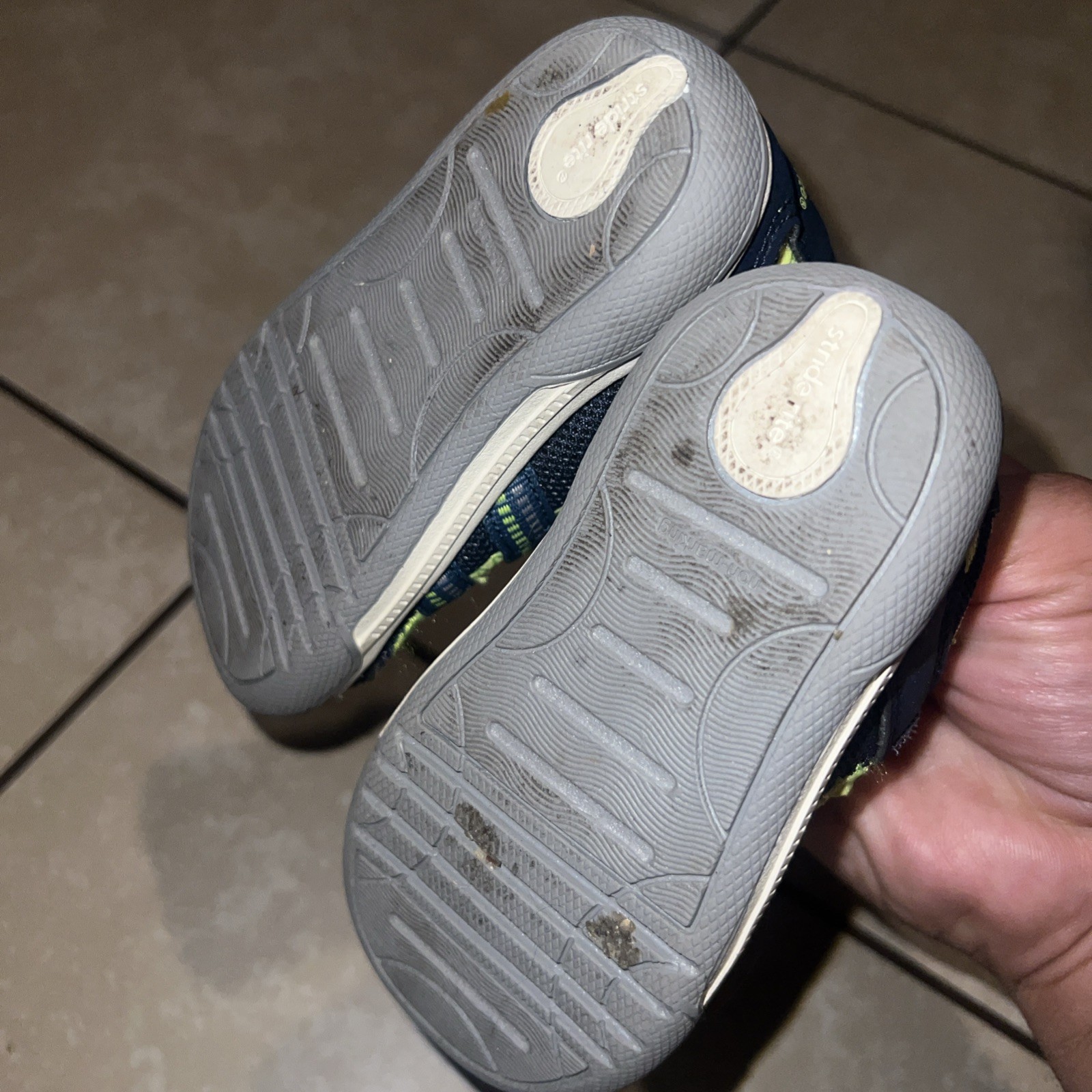 SAOLA Sneakers Stride Rite bambino 6M suola flessibile da passeggio blu