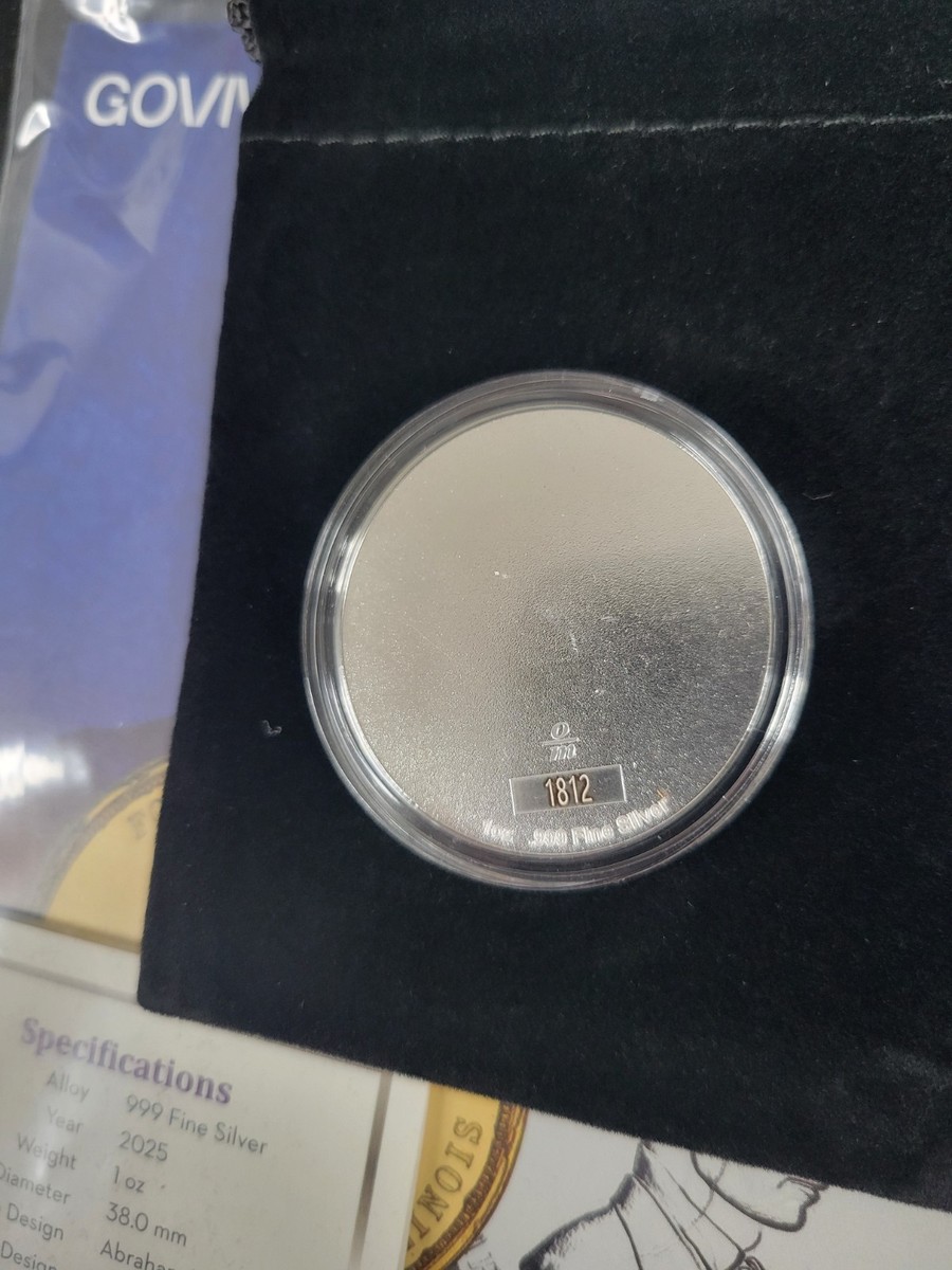 2025 1oz Silver 1860 Cracked Lincoln Campaign 1860 Minted | eBay