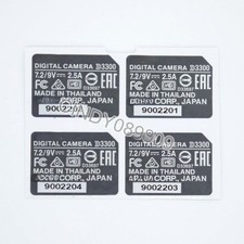 One pcs New Bottom Label Tape Number Replacement For Nikon D3300 Digital Camera