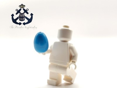 LEGO 2017 Minifigure Accessory Dark Azure Egg Easter, Angry Birds 75826 24946