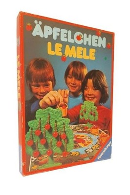Äpfelchen -Le Mele Brettspiel von Ravensburger 1972 - komplett Retro Vintage OVP