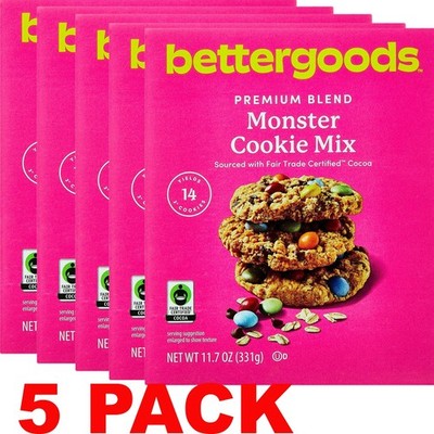 bettergoods Premium Blend Monster Cookie Mix 11.7 oz Box - 5 BOXES