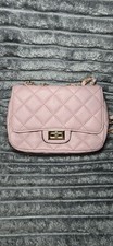 Pink Mini Quilted Crossbody Bag