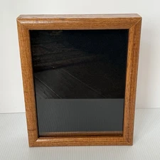 Vintage 8x10” Standing ShadowBox Wooden Frame