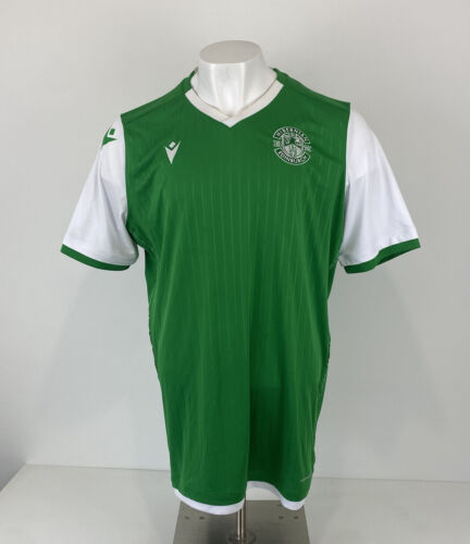 Camiseta de fútbol Hibernian FC 2019/20 Macron talla 5XL para hombre - Imagen 2 de 16