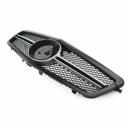 Front Diamond Grill For Mercedes Benz E-Class W212 2010-13 E550 E350 Matt Black - Picture 7 of 10