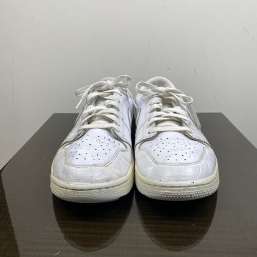 Nike Air Jordan 1 Low G Crocodile Golf Shoes Sneakers Men's 12 - Picture 2 of 11
