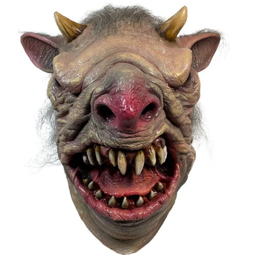 Máscara Trick Or Treat Studios Ghoulies II "Máscara de Rata" Marrón Cabeza Completa Máscara de Látex - Imagen 2 de 3