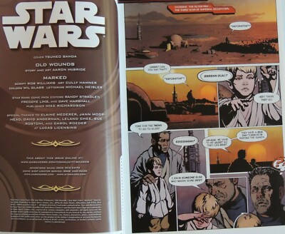 Star Wars Visionaries Old Wounds Death of Maul Comic Book Pack #56