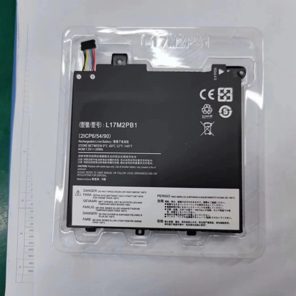 L17M2PB1 Battery for Lenovo V330-14ikb V330-14arr V130-14ikb L17L2PB1 7.5V 30Wh - Image 3 of 4