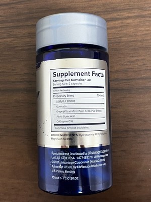 LifeVantage Protandim Nrf2 Synergizer Dietary Supplement Capsule