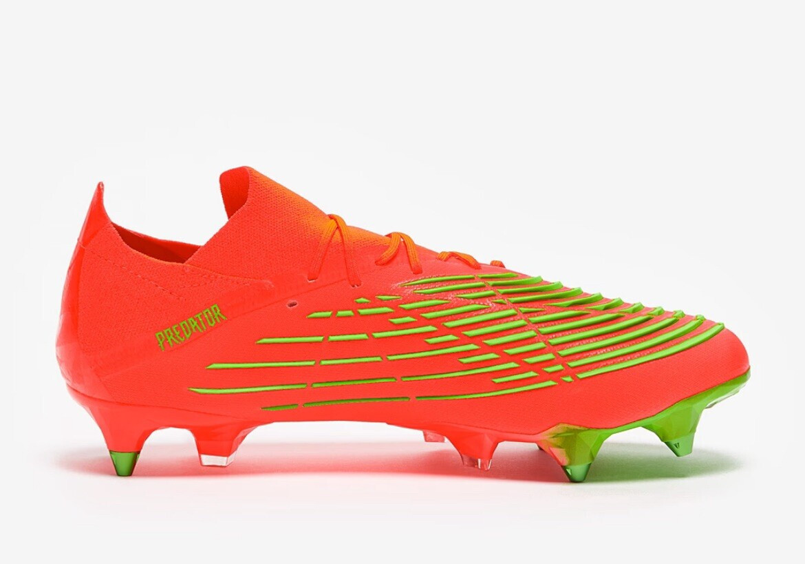 Adidas PREDATOR EDGE.1 SG Game Data Pack Red Soccer Cleats  display picture 3