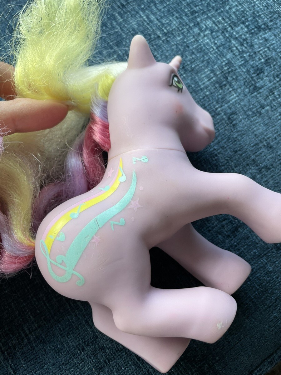Vintage My Little Pony G1 1985 Rainbow Curl Ponies Notes