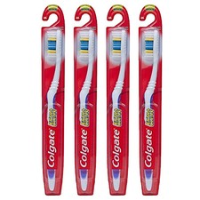 4-Pack New Colgate Extra Clean Full Head Toothbrush Medium, 1 Ea, 1 Count