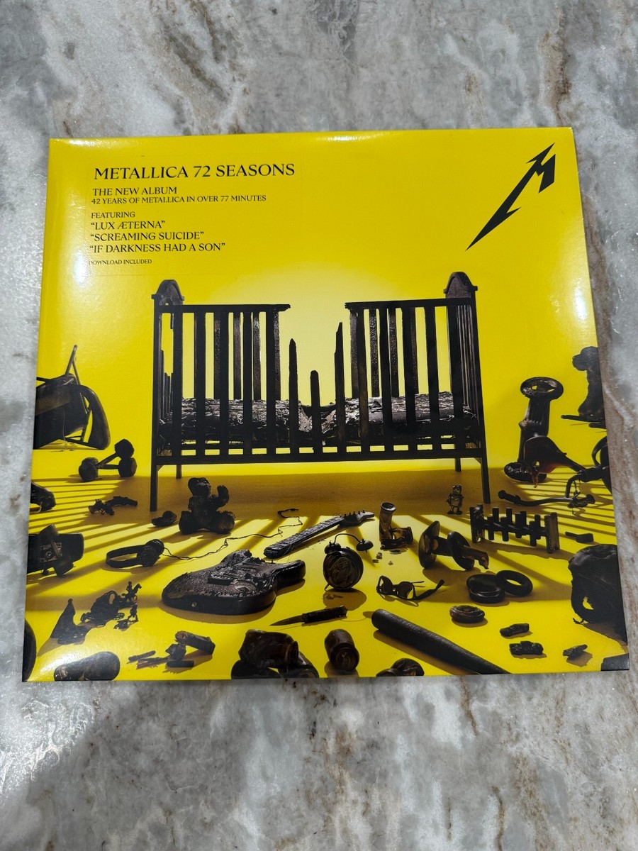 Official Metallica Splatter Vinyl 72 Seasons Sealed - Nashville