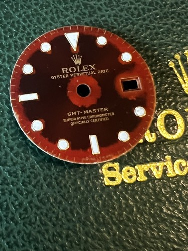 Factory Rolex tropical Brown GMT Master Dial 16753 - 第 1/8 張圖片
