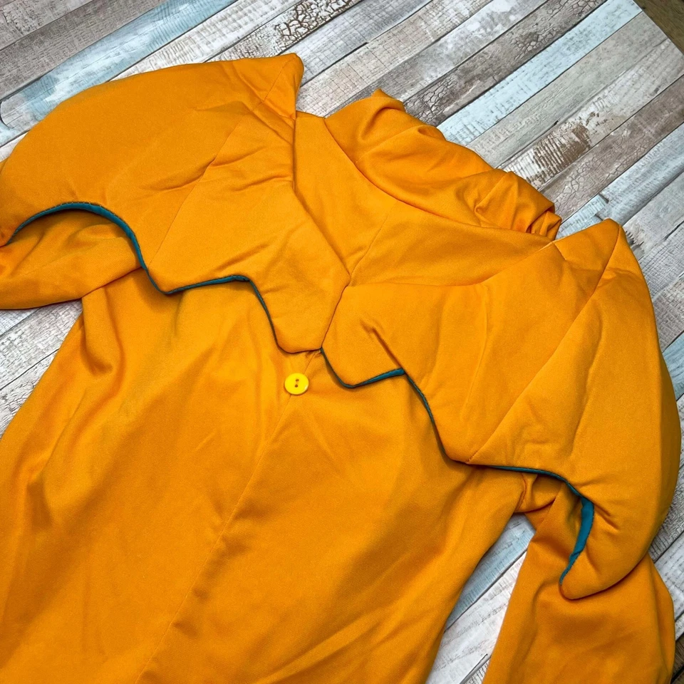 Kids Charizard Pokemon Costume Dress Halloween Dress Up Wings No Tail Large - Image 4 of 4