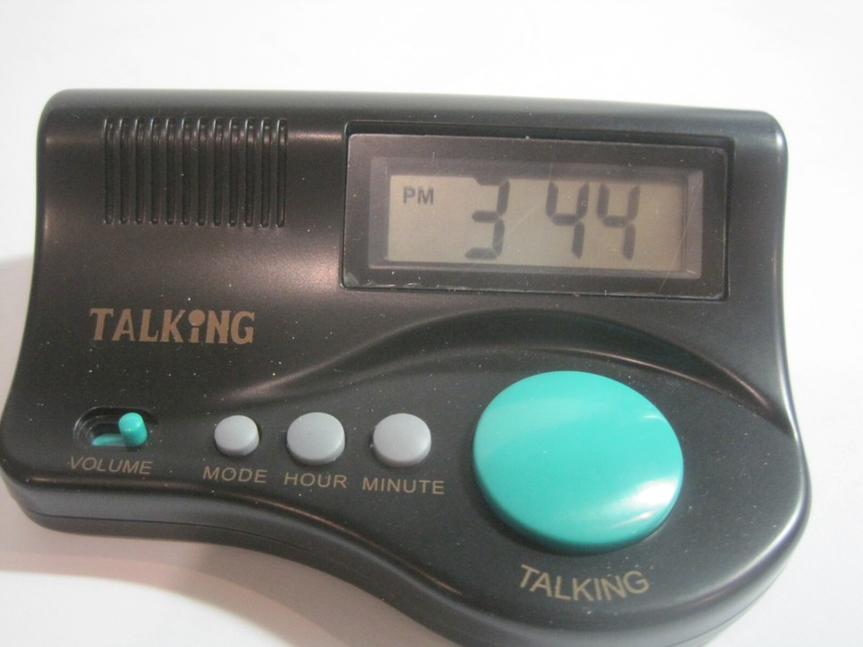 Vintage Retro 1990s Radio Shack Talking Alarm Clock Portable eBay