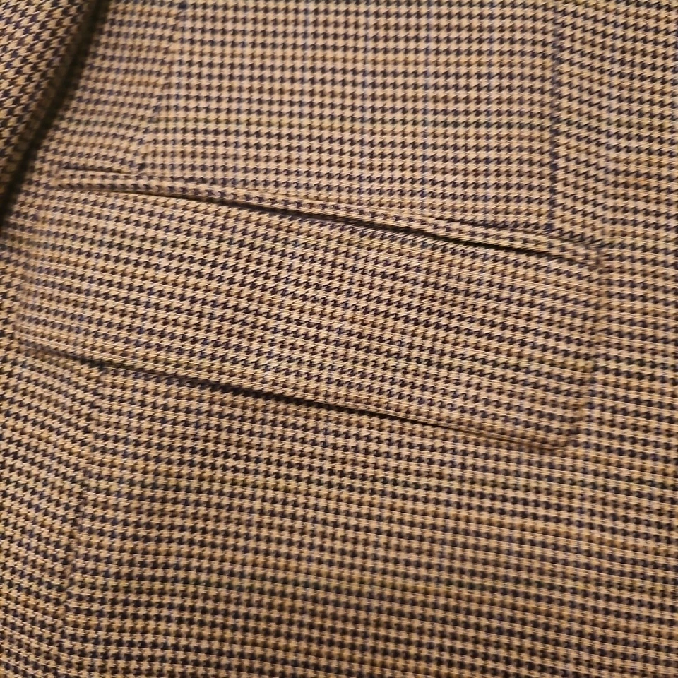 CHAPS RALPH LAUREN MEN’S SILK WOOL SPORT COAT SUIT JACKET SIZE 44 REG - Image 2 of 4