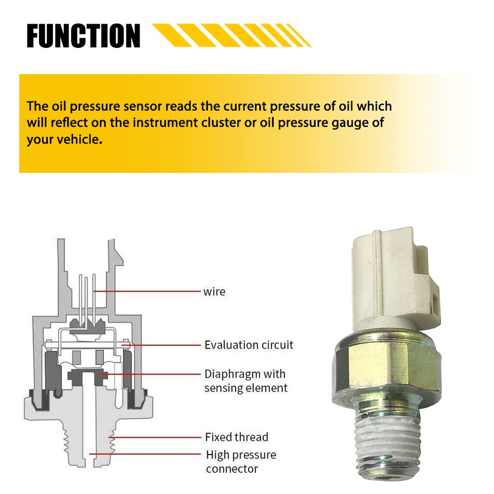 Oil Pressure Sensor Unit Sending For Switch F-150 Ford F-350 F-250 E ...