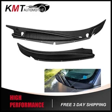 Driver & Passenger Side Windshield Wiper Motor Cowl Cover For 96-2017 Chevy /GMC