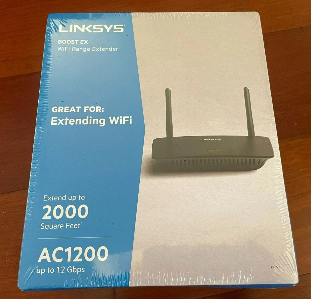 svimmelhed faktureres Excel Brand New Linksys AC1200 Dual-Band Wi-Fi Range Extender RE6500 - Black 804904201699 | eBay svimmelhed faktureres Excel Brand New Linksys AC1200 Dual-Band Wi-Fi Range Extender RE6500 - Black 804904201699 | eBay