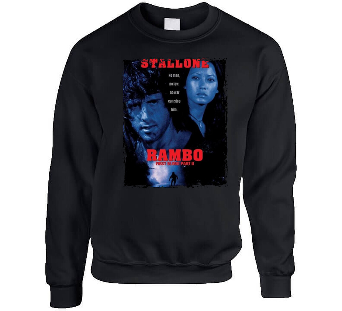 Rambo First Blood Part Ii Movie T Shirt image 3