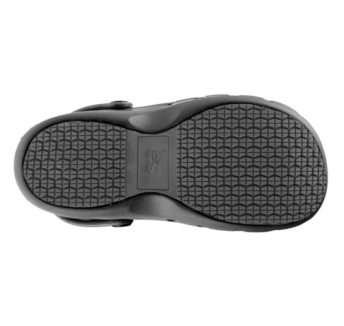 Toffeln Sz10UK Clogs EziKlog Anti Slip Black Nurses Doctor Washable Work Shoes - 第 3/4 張圖片