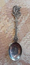 Vintage Port Moresby Souvenir Silver Plated (?) Spoon - Papua New Guinea