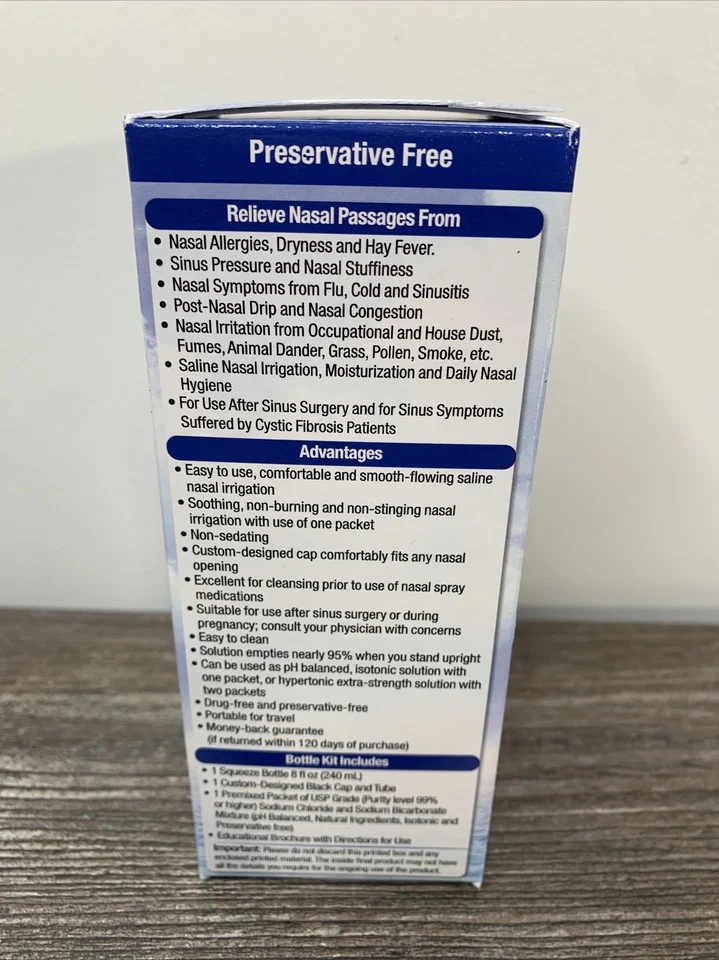 NeilMed Lowest-Price Sinus Rinse Sample Kit 1 Bottle,1 Mix Packet - Image 4 of 4