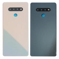 Battery Back Door Glass Cover With Camera Lens Replacement For LG Stylo 6 Q730