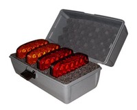 Foxfire 6005215 4 Piece Multi Purpose Portable Signal Light Kit, Red/amber, New, on sale Foxfire 6005215 4 Piece Multi Purpose Portable Signal Light Kit, Red/amber, New, on sale