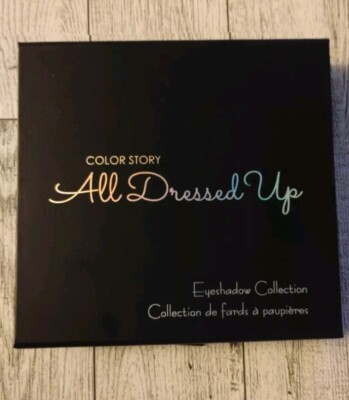 NIP Color Story 9 Shade Eyeshadow Palette All Dressed Up Fast, FREE SHIPPING 