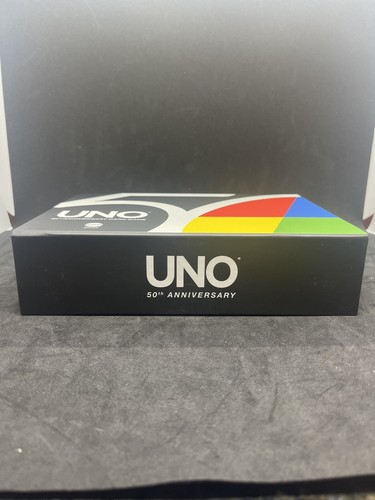 UNO Premium 50th Anniversary Golden Edition Card Game Exclusive Gold Coin - Picture 2 of 4