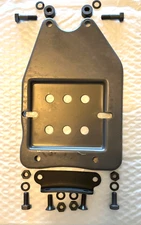 Harley Oil Tank Battery Mounting Plate Tray Kit Panhead 48-57 w/ CP-1038 Bolts