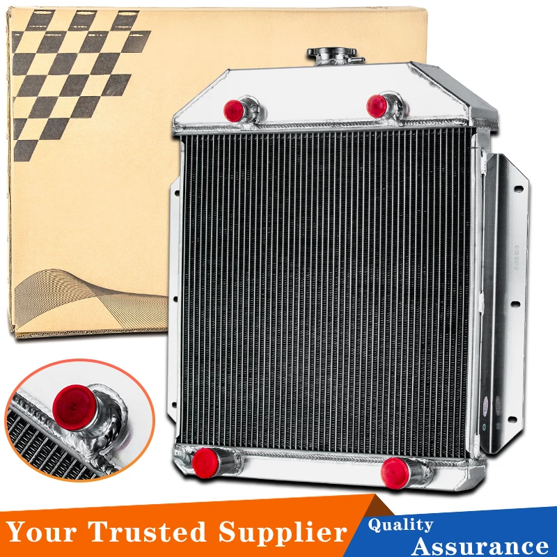 3 Row Radiator For 1949-1953 Ford Taunus Custom Flathead Configuration V8 MT — 第 2/4 张图片