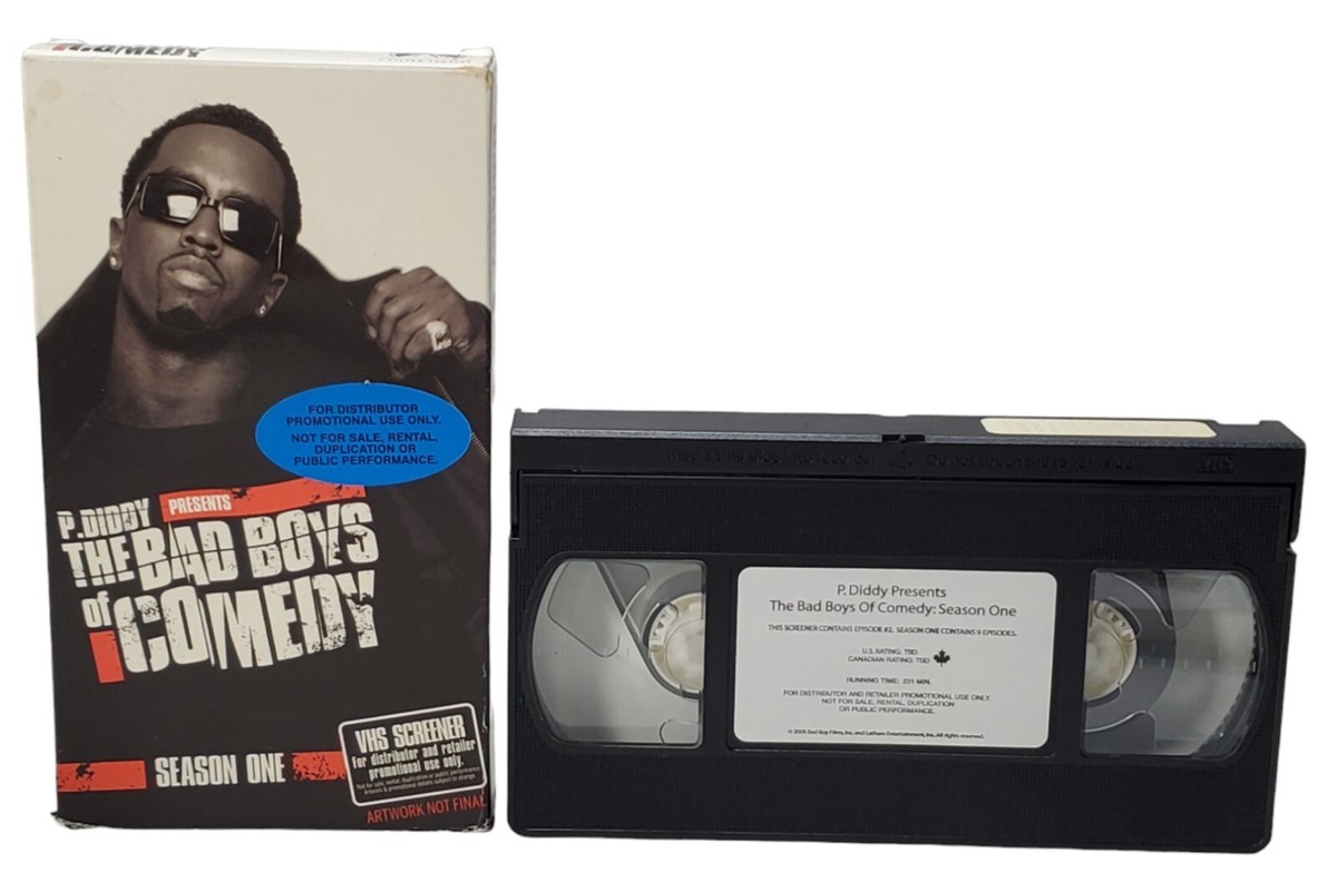P Diddy Presents Bad Boys Of Comedy Season One VHS Tape