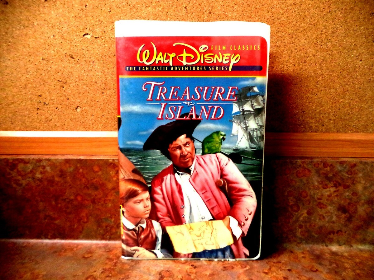 Robert Louis Stevenson's TREASURE ISLAND (VHS 1997) DISNEY