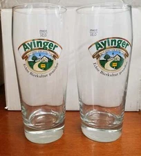 Ayinger Pint Beer Glasses Set of 2 (0.5L)