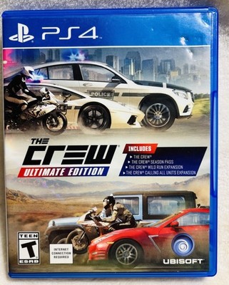 PS4-The Crew Ultimate Edition- Ubisoft- PlayStation 4