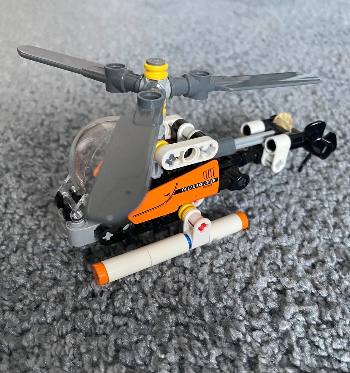 LEGO Technic Ocean Explorer 42064 Complete Set w/ Helicopter